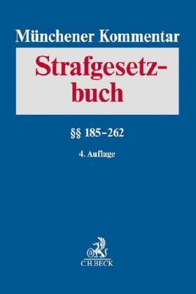 Münchener Kommentar zum Strafgesetzbuch  Bd. 4: 

 185-262