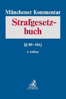 Münchener Kommentar zum Strafgesetzbuch  Bd. 3: 

 80-184j