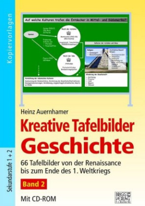 Kreative Tafelbilder Geschichte, m. CD-ROM. Bd.2