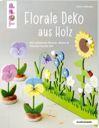 Florale Deko aus Holz