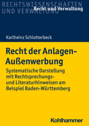 Recht der Anlagen-Außenwerbung