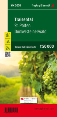 Traisental - St. Pölten - Dunkelsteinerwald, Wander + Radkarte 1:50.000