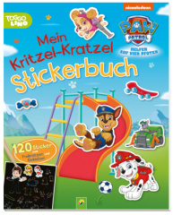 PAW Patrol Mein Kritzel-Kratzel Stickerbuch