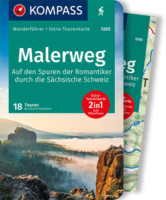 KOMPASS Wanderführer Malerweg - Auf den Spuren der Romantiker durch die Sächsische Schweiz