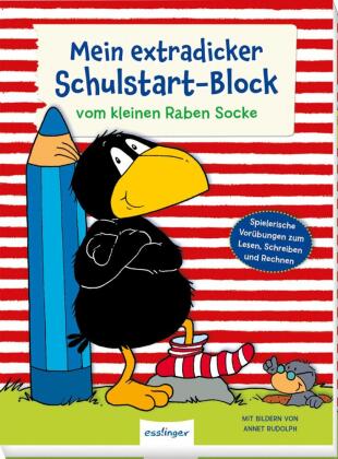 Der kleine Rabe Socke: Mein extradicker Schulstart-Block