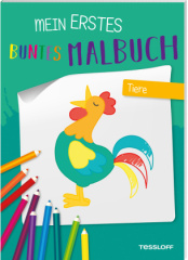 Mein erstes buntes Malbuch. Tiere