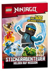 LEGO® NINJAGO® - Stickerabenteuer - Helden auf Mission