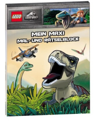 LEGO® Jurassic World(TM) - Mein Maxi Mal- und Rätselblock