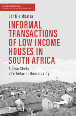 Informal Transactions of Low Income Houses in South Africa