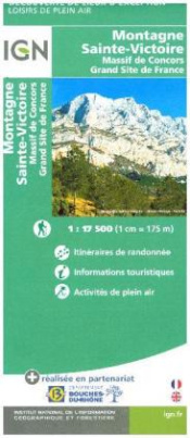 IGN Karte Montagne Sainte-Victoire