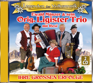 Ewald Münzer & sein Orig. Ligister Trio - Ihre grossen Erfolge,Legenden der VM (2 CDs)