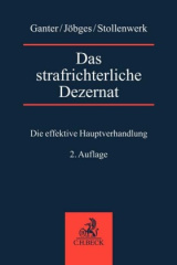 Das strafrichterliche Dezernat