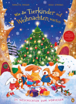 Wie die Tierkinder auf Weihnachten warten