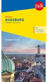 Falk Cityplan Augsburg 1:20.000