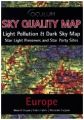 Sky Quality Map Europe