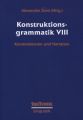 Konstruktionsgrammatik VIII