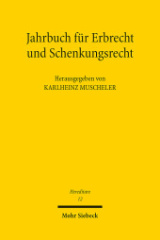 Jahrbuch für Erbrecht und Schenkungsrecht