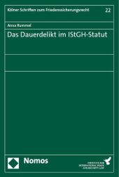 Das Dauerdelikt im IStGH-Statut