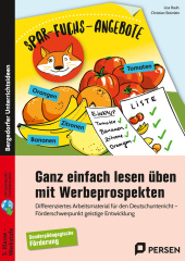 Ganz einfach lesen üben mit Werbeprospekten