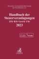 Handbuch der Steuerveranlagungen, m. 1 Buch, m. 1 Online-Zugang