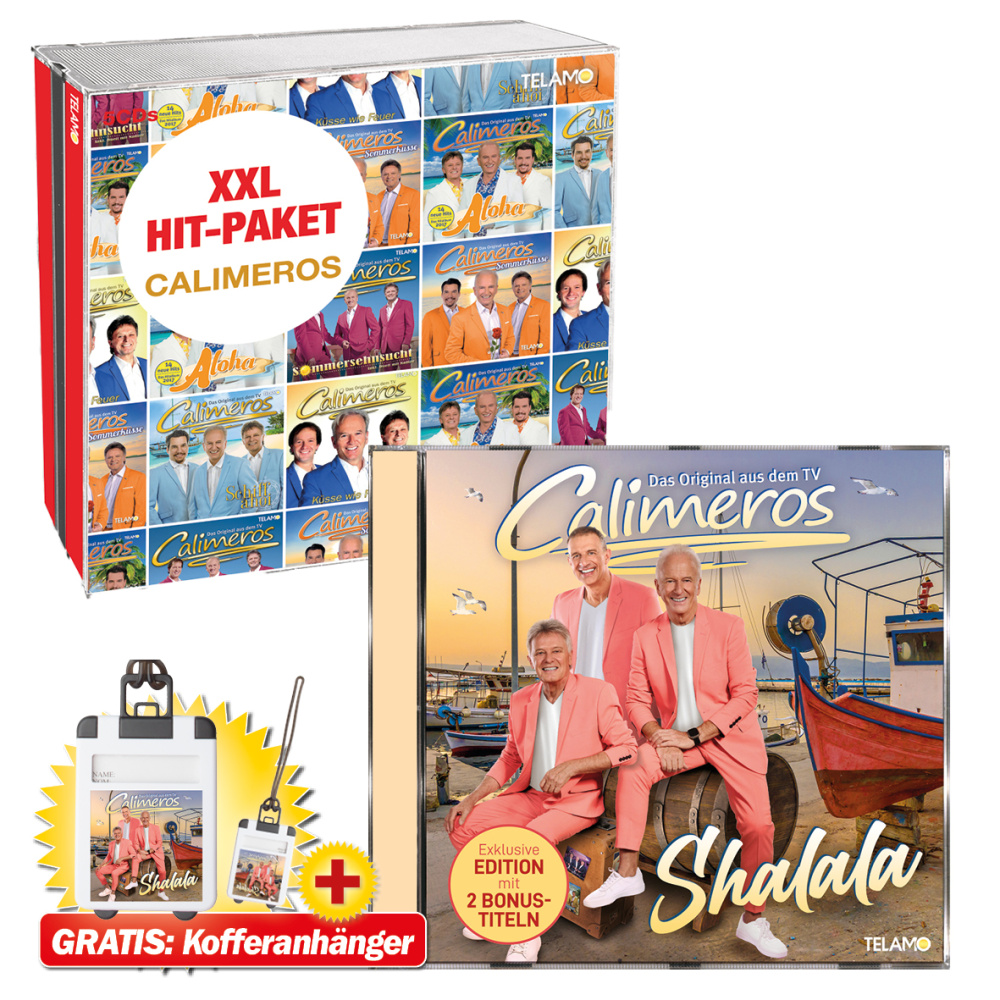 Shalala + XXL Hit-Paket + GRATIS Kofferanhänger