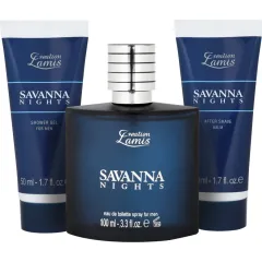 Parfümgeschenkset Savanna Nights Eau de Toilette für Ihn 