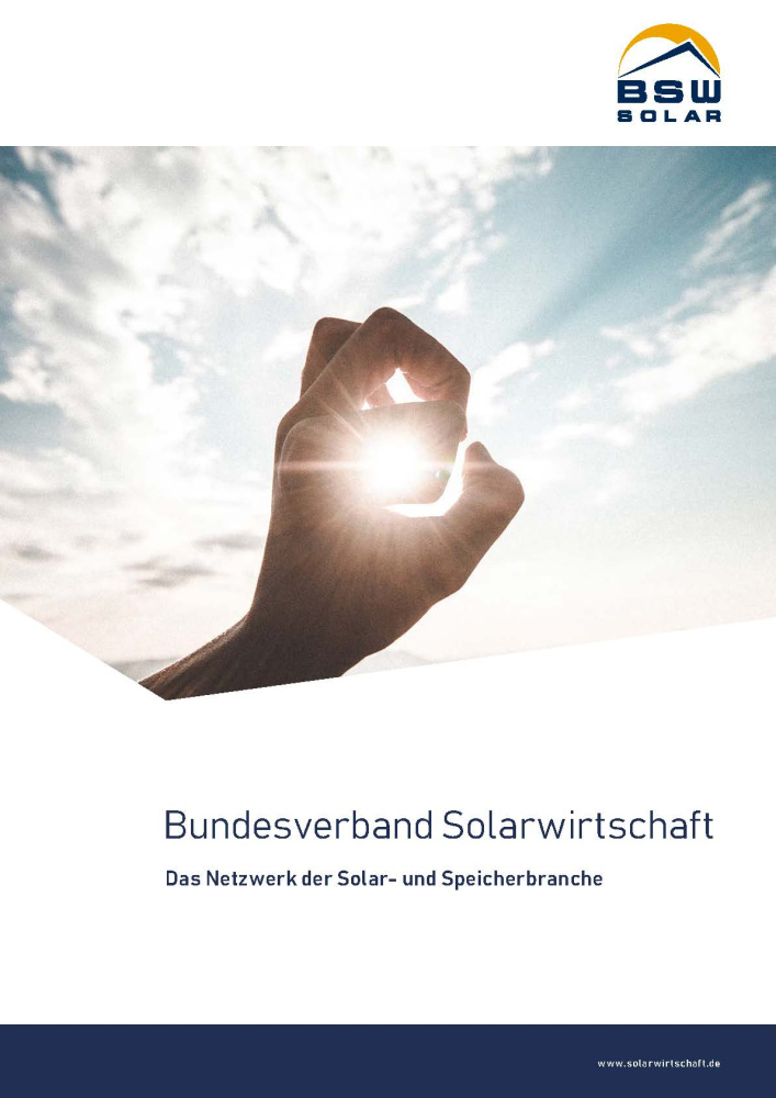 Bundesverband Solarwirtschaft. Das Netzwerk der Solar- und Speicherbranche