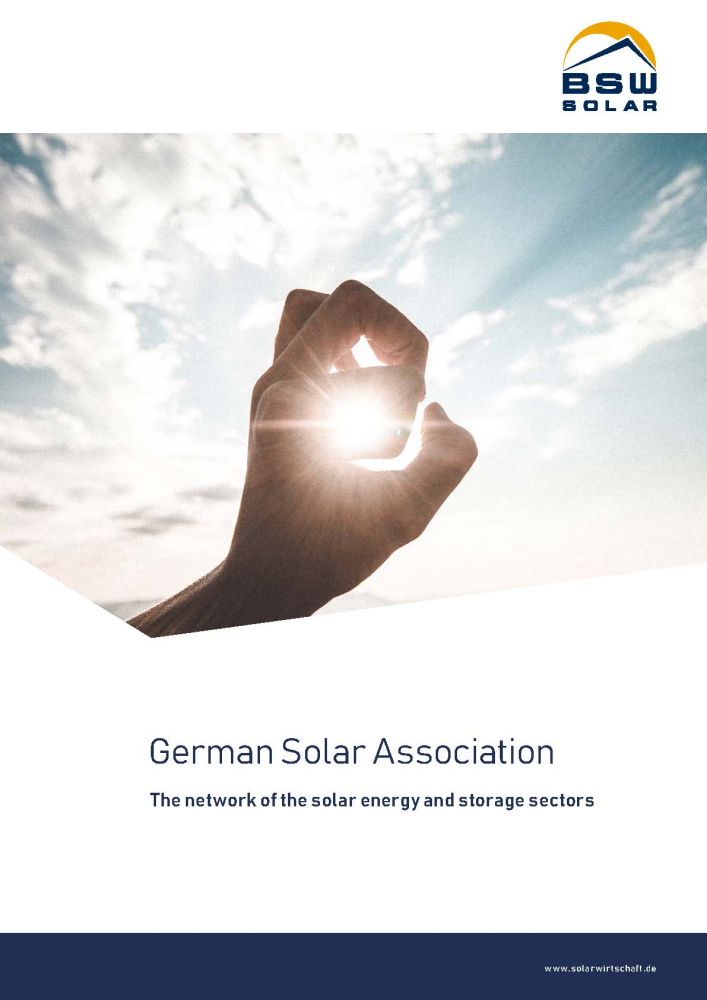 German Solar Association. The network of the solar energy and storage sectors