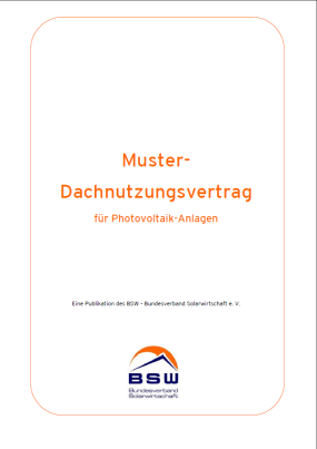 Muster-Dachnutzungsvertrag