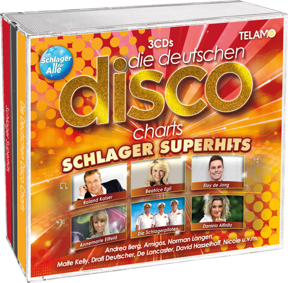 Die deutschen Disco Charts - Schlager Superhits