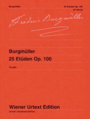 25 Etüden op. 100, für Klavier