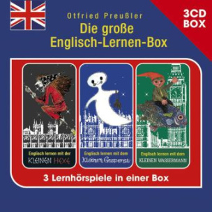 Die große Englisch-Lernen-Box - 3-CD Hörspielbox, 3 Audio-CDs