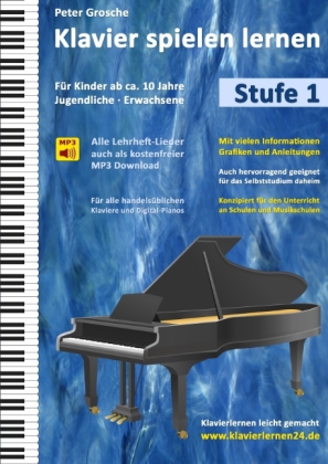 Klavier spielen lernen (Stufe 1)