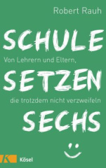 Schule, setzen, sechs