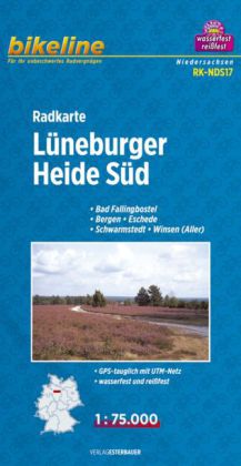 Bikeline Radkarte Lüneburger Heide Süd