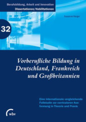 Vorberufliche Bildung in Deutschland, Frankreich und Großbritannien