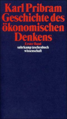 Geschichte des ökonomischen Denkens, 2 Bde.