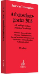 Arbeitsschutzgesetze (ArbSchG) 2016