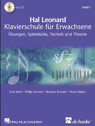 Hal Leonard Klavierschule für Erwachsene, m. 2 Audio-CDs. Bd.1