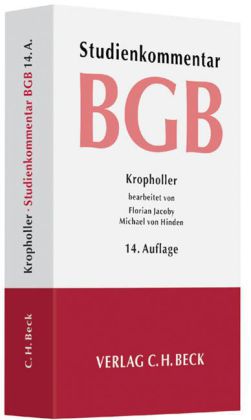 Bürgerliches Gesetzbuch (BGB), Studienkommentar