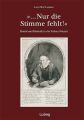 'Nur die Stimme fehlt!'  Porträt und Rhetorik in der Frühen Neuzeit