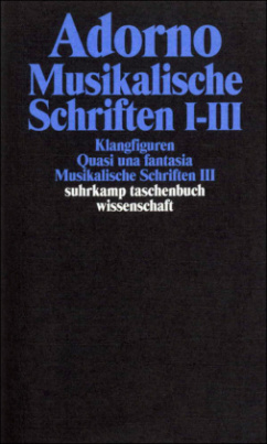 Musikalische Schriften. Tl.1-3