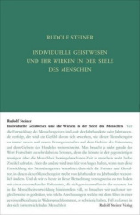 Individuelle Geistwesen und ihr Wirken in der Seele des Menschen