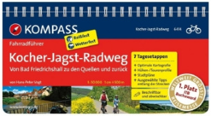 Kompass Fahrradführer Kocher-Jagst-Radweg