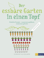 Der essbare Garten in einem Topf